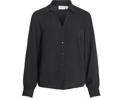 VILA - VIJOSA L/S V-NECK SHIRT - NOOS - Dames - Blouses