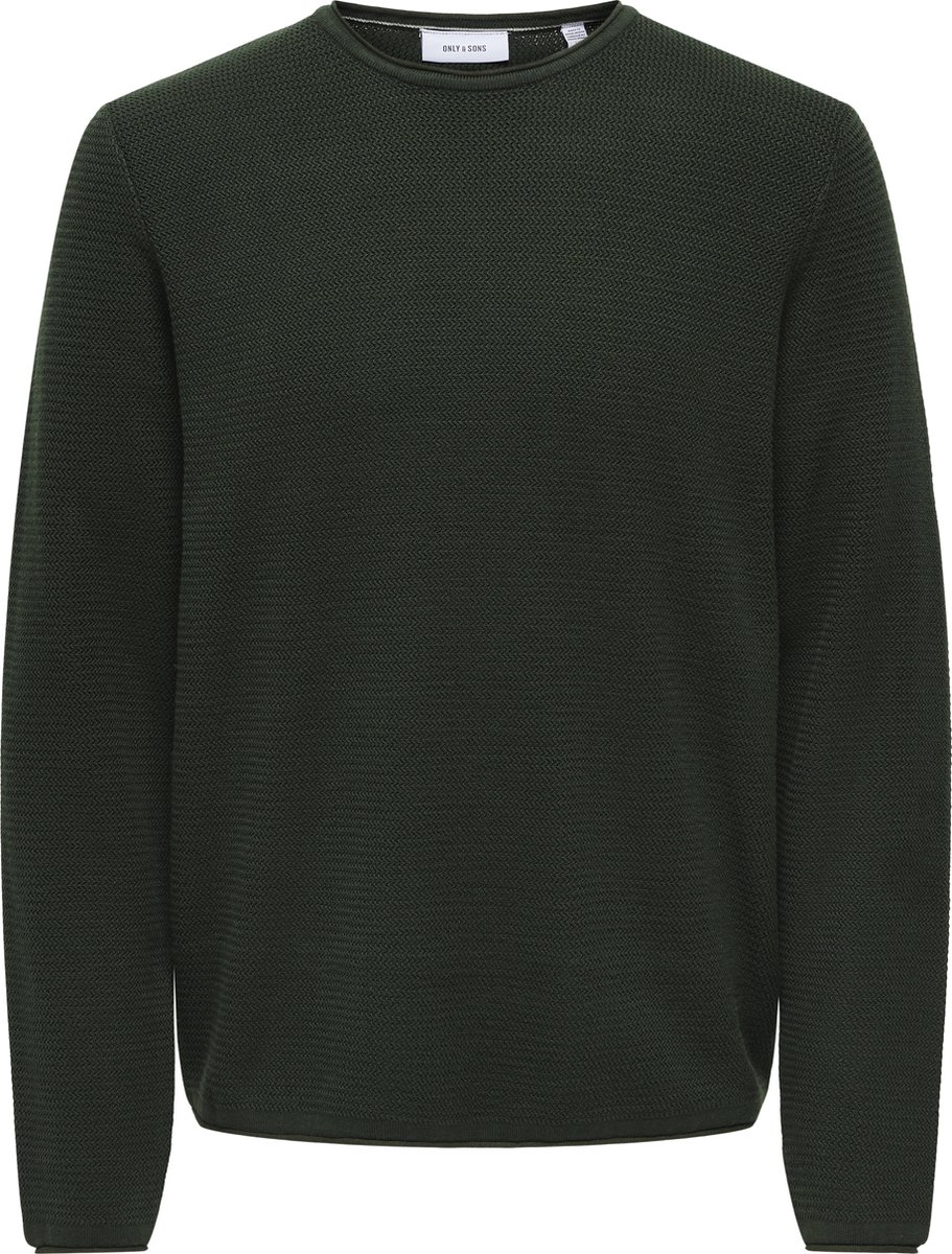 ONLY&SONS - ONSERIC REG 12 STRUC CREW KNIT NOOS - Heren - Gebreide truien