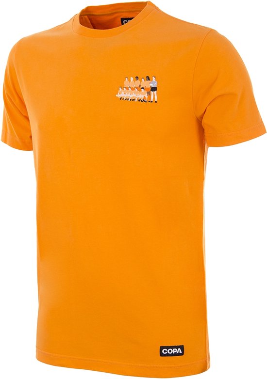 COPA Football - Nederland 1988 EK - embroidery T-Shirt - Heren - M - Oranje