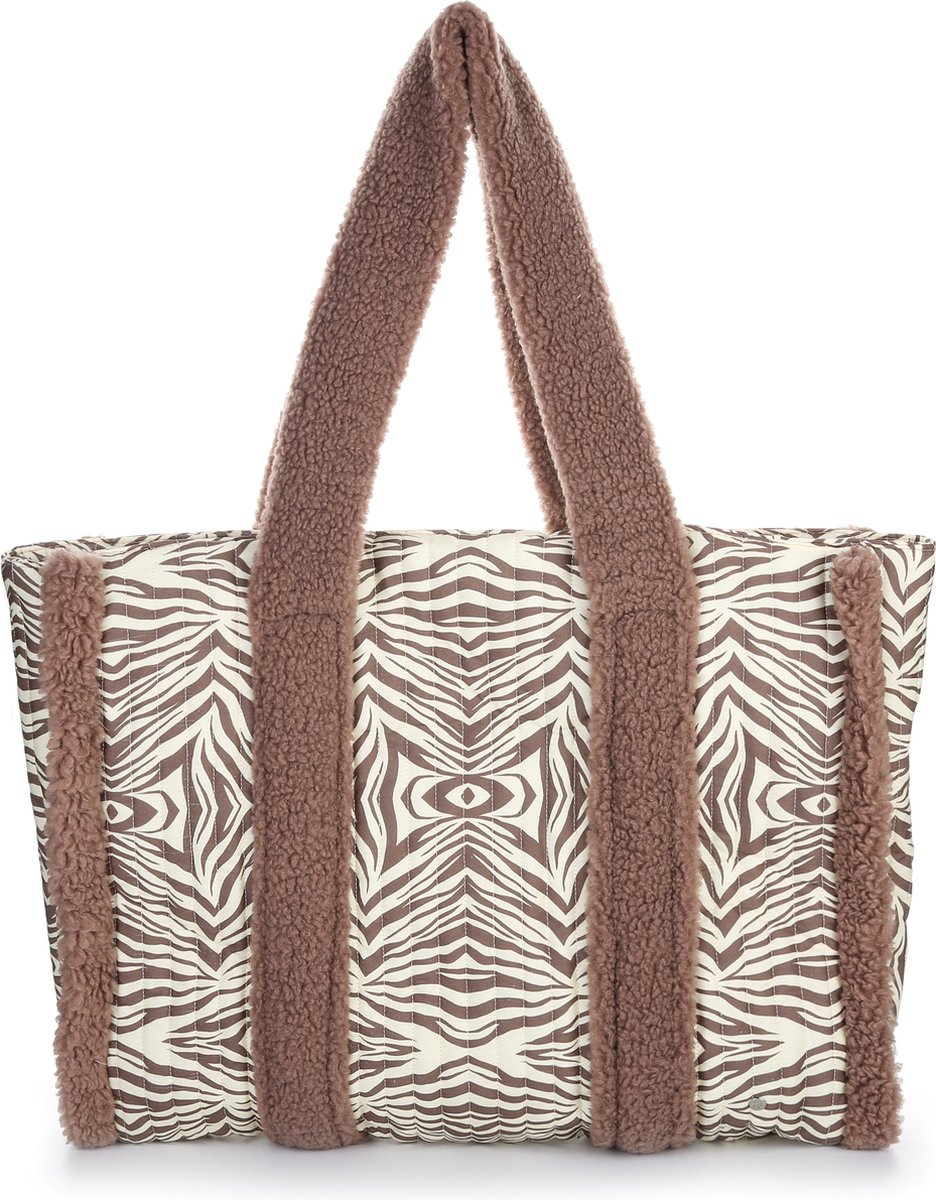 Ruime shopper - teddy - zebra