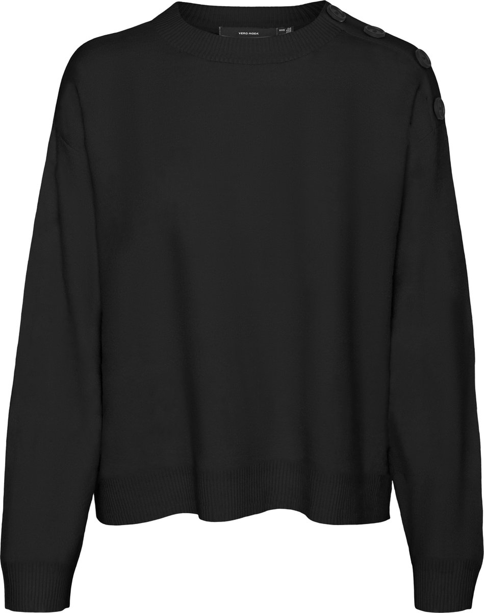 Vero Moda Saba Button Trui Dames - Maat XS