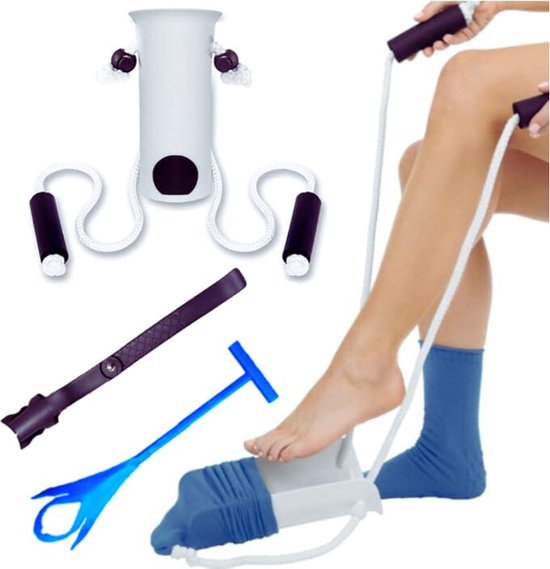 Multifunctionele Aantrekhulp Voor Sokken En Kousen