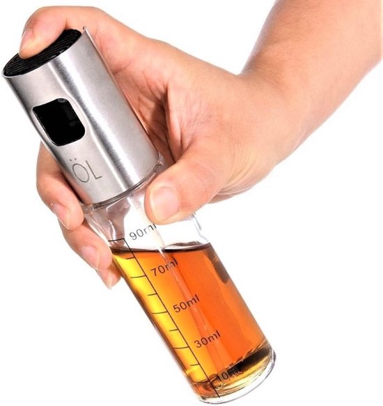 Olijfolie Sprayer - Verstuiver voor Keuken - Oliespray Glas en