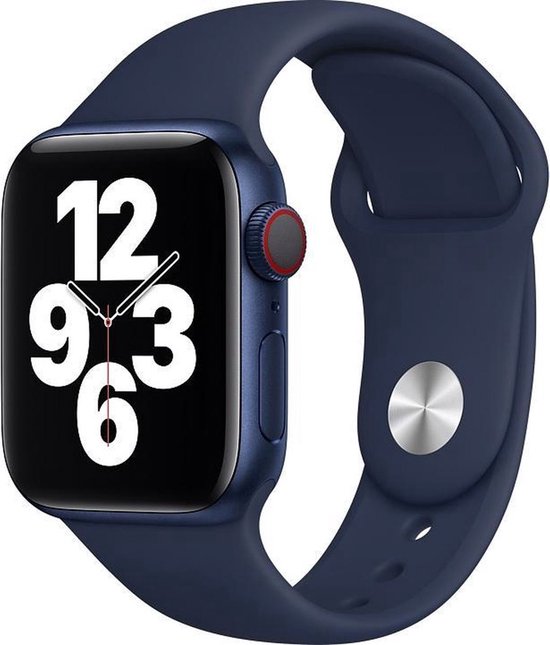 Bracelet Sport Apple Watch 40 mm Bleu Marine Profond bol