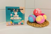 De kunst van Zeep - 4 Bruisballen met speelgoed in de Bruisbal - Vegan & biologisch