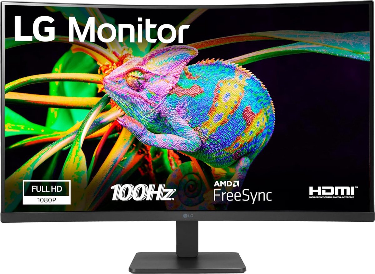 LG 32MR50C-B - Full HD Curved Monitor - 100hz - 32 inch | bol LG 32MR50C-B - Full HD Curved Monitor - 100hz - 32 inch | bol