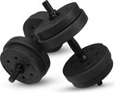 Fitby Dumbells 10 kg - Gewichten set - Verstelbare Dumbells - Fitness - Halterset - Dumbell Set