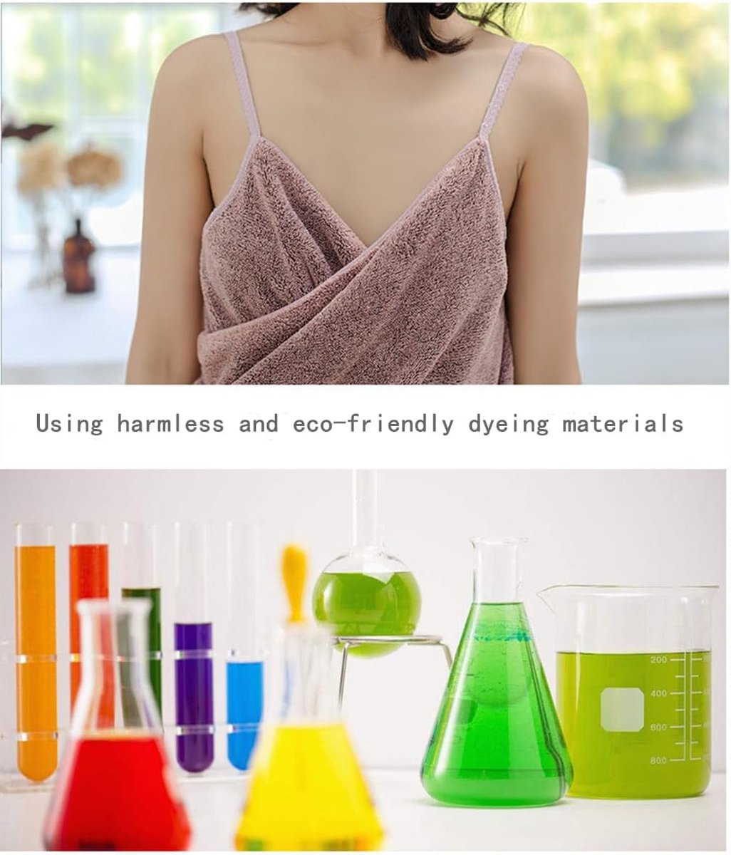 Saunakilt dames saunahanddoek zachte badjas sling badrok wrap draagbare badhanddoek vrouwen saunahanddoek microvezel badhanddoek voor douche zwembad spa badkamer thumbnail 4