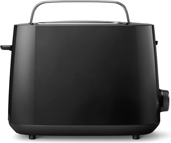 Foto: Broodrooster met tostiklemmen toaster met ontdooistand tosti ijzer met 6 standen zwart 2 roosters