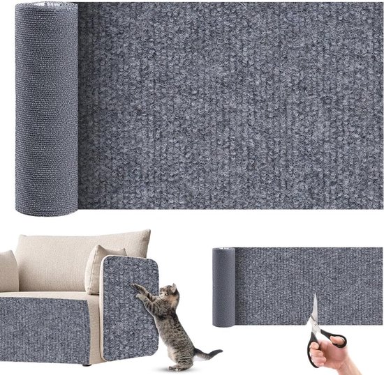 Tierhood Krasbescherming Voor Katten, Zelfklevende Anti Krasfolie Bank Muur Deur En Meubels Gemakkelijk Gemaakt Made In Germany 651990816