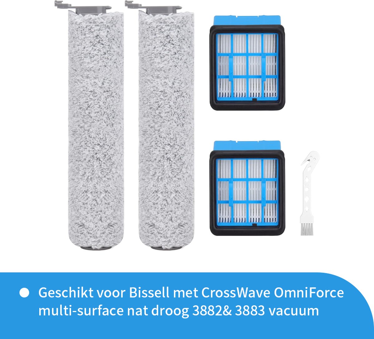 Replacements® onderdelen geschikt voor Bissell Crosswave Omniforce - 3882 en 3883- 5-delig