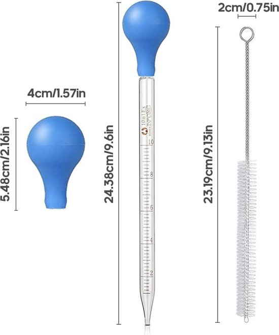 Pipet Los - Meetpipet 1 ML - Druppelaar voor Supplementen