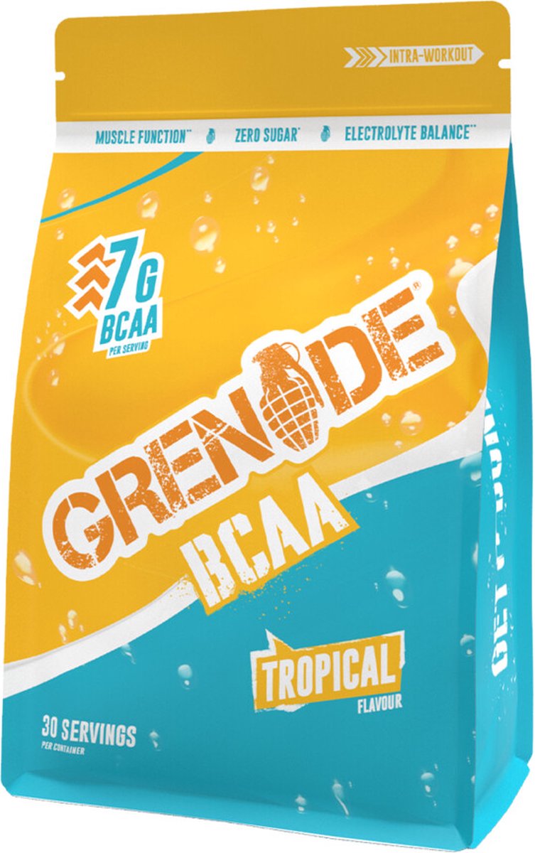 Goedkoopste Grenade BCAA Tropical 390 gr
