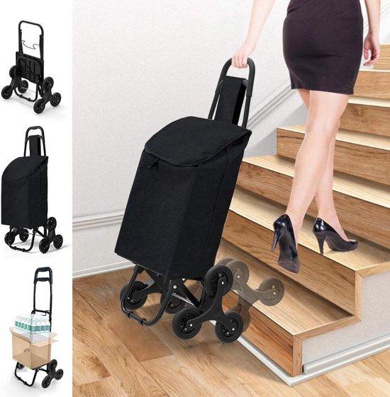 Solacis Chariot sur roulettes - Chariot - Chariot de transport sur roulettes - Chariot de transport - Must have !