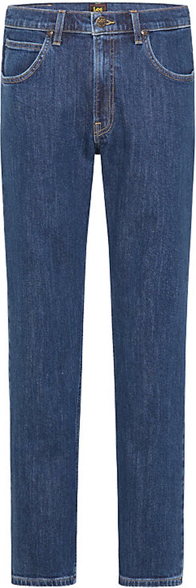 LEE BROOKLYN STRAIGHT STONEWASH CLASSIC STRAIGHT JEANS-HEREN Dark Stone Wash