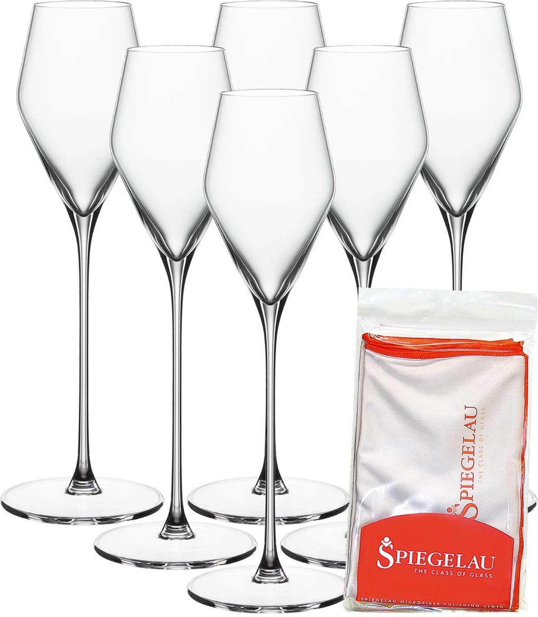 Digestifgläser + Poliertuch Definition 130 ml Set van 6