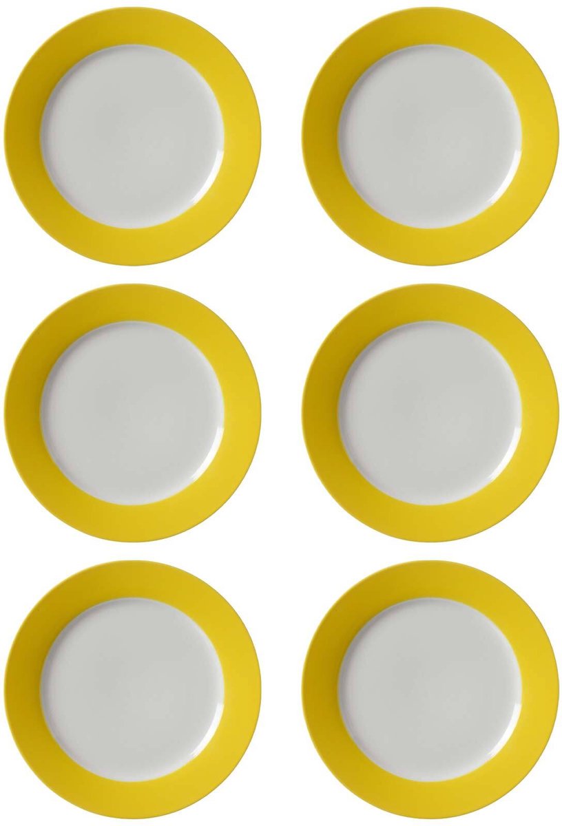 Speiseteller Doppio ø 27 cm Set van 6