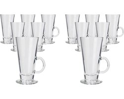 Pasabahce - Colombian Glazen - 260ml - 12 stuks - Met oor