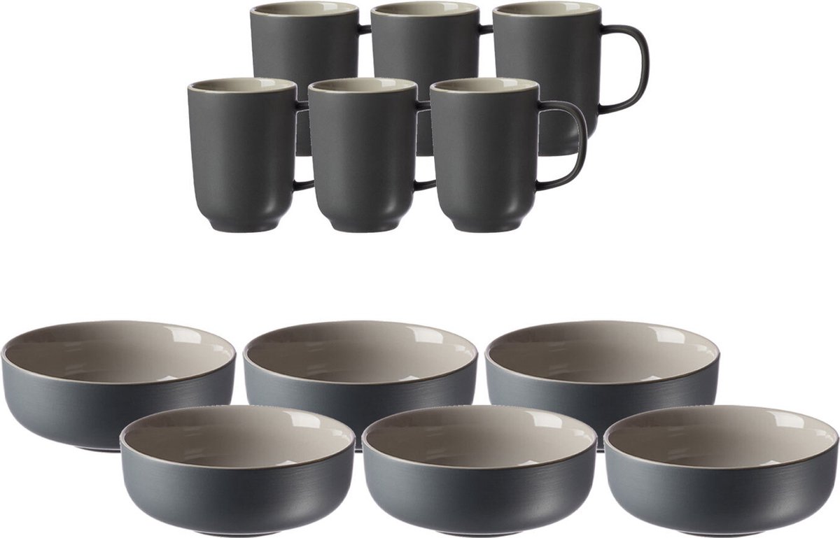 Brunchset Jasper Set van 12