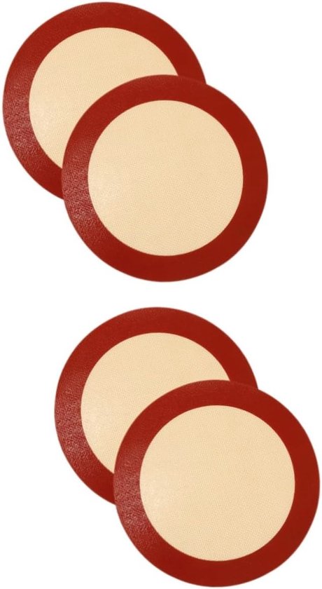 26x31 cm Non-Stick Siliconen Bakken Mat Pad Zwitserse Roll Bakplaat Voor Cake Bruin