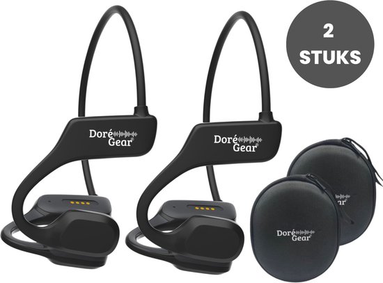 DoréGear® Audio - Bone Conduction Headphone - 16 GB Interne...