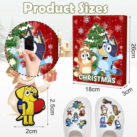 Kerstadventskalender, Countdown, 24 Deuren, Houten, Mini-kerstboom, Drankhouder, Wijnfleshouder (1