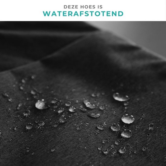 Zwarte laptophoes, waterafstotend