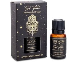 Pure Works - Good Fortune - Geurolie - Manifestatie - Olie - Patchouli - Orange - 10ml - Song of India
