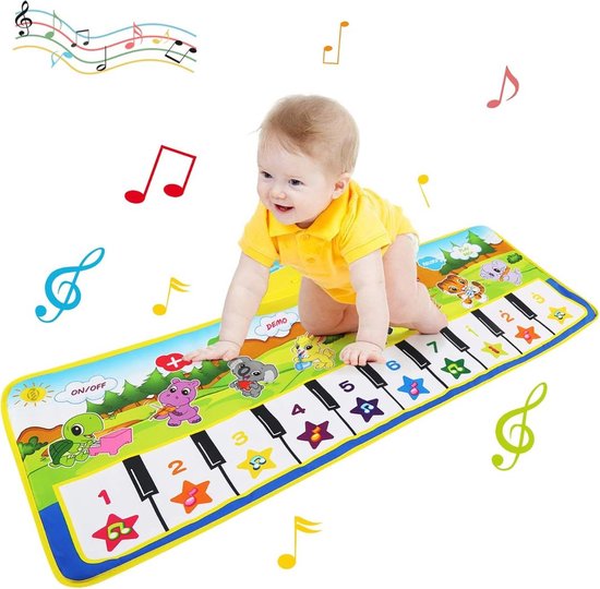 Tapis de musique - Tapis de musique pour Enfants - Tapis de danse - Tapis de danse pour Enfants - Tapis de piano pour Enfants - Tapis de piano - Astuce cadeau pour votre enfant !