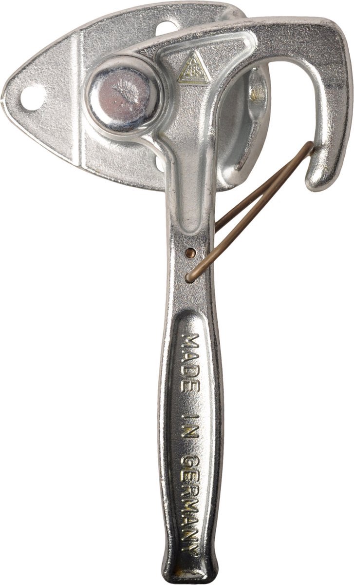Klepsluiting links met RVS veer nr. 1 - Klephaak sluiting - 200 mm - Bordsluiting - Grendel - Novio