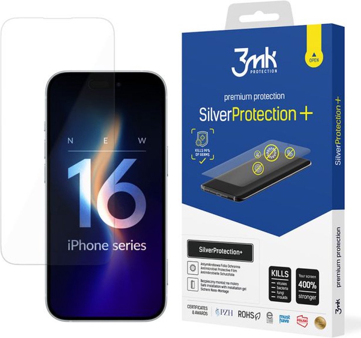 Apple iPhone 16 Pro Max - 3mk ZilverProtection+