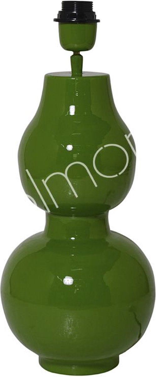 Colmore by Diga emaille groene lampenvoet 20 x 44 cm