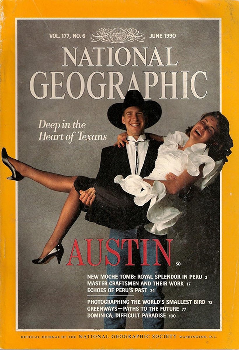 NATIONAL GEOGRAPHIC JUNI 1990 EDITIE ENGELS TIJDSCHRIFT