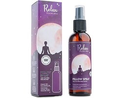 Relax - Pillow Spray - Kussenspray - Essentiële oliën - 100ml - Song of India