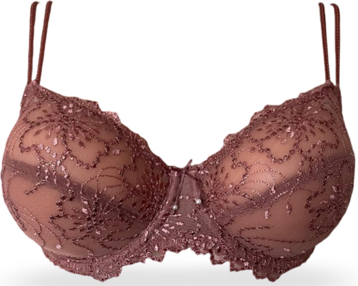 Marie Jo Jane Balconette Bh 0101332 Red Copper - maat EU 70E / FR Rood