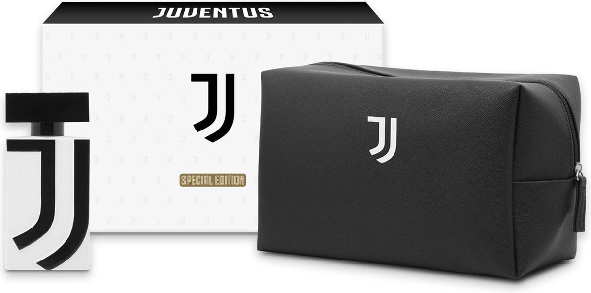 Goedkoopste Juventus Giftset met 50ml EDT en een prachtige stoere toilettas