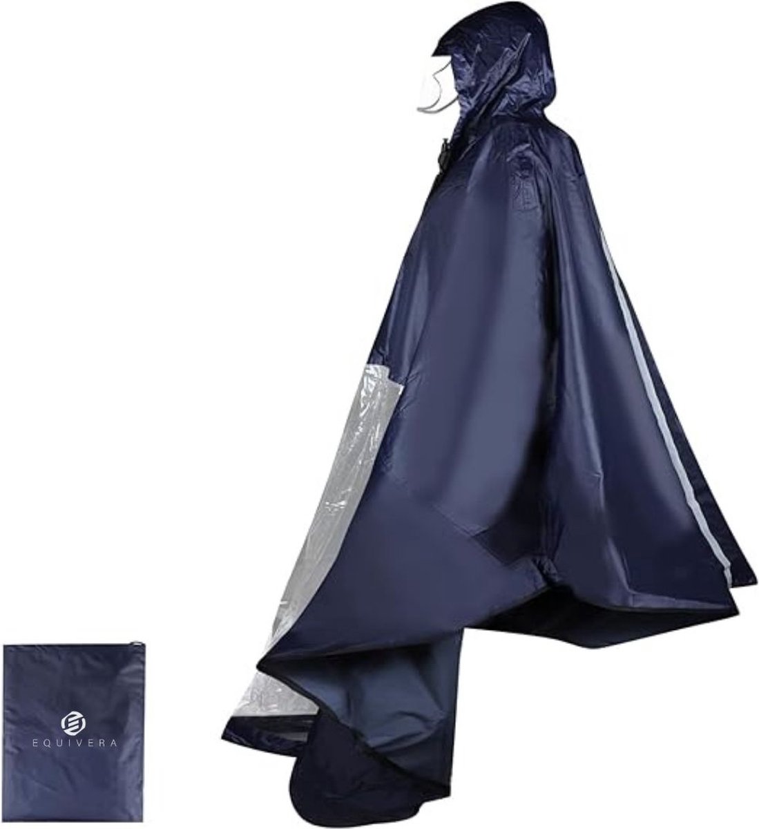 Goedkoopste Equivera Regencape Scootmobiel - Regencape Scootmobiel - Scootmobiel Regencape - Regenponcho Scootmobiel