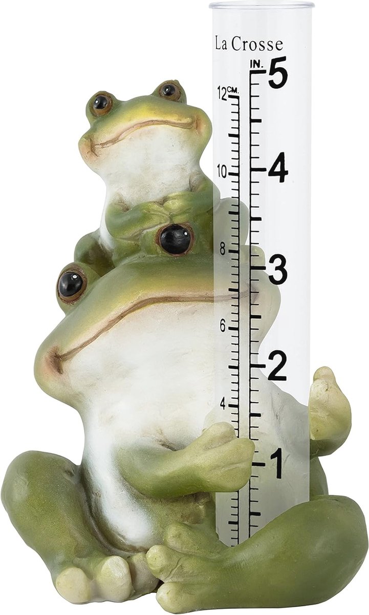Frog Regenmeter - 5 inch Regenval Meter voor Tuin en Achtertuin