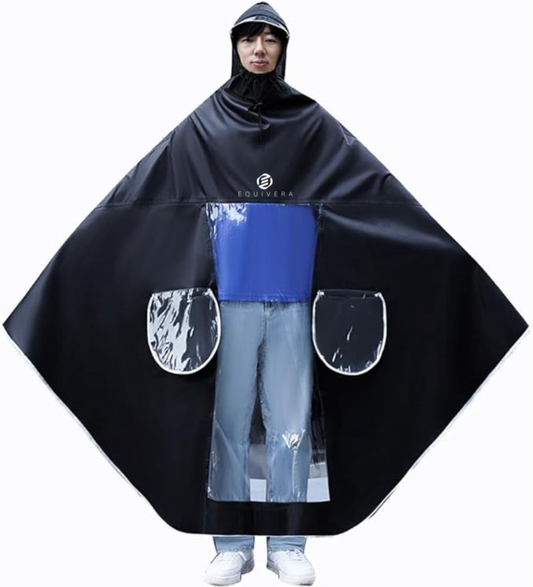 Goedkoopste Equivera Regencape Scootmobiel - Regencape Scootmobiel - Scootmobiel Regencape - Regenponcho Scootmobiel
