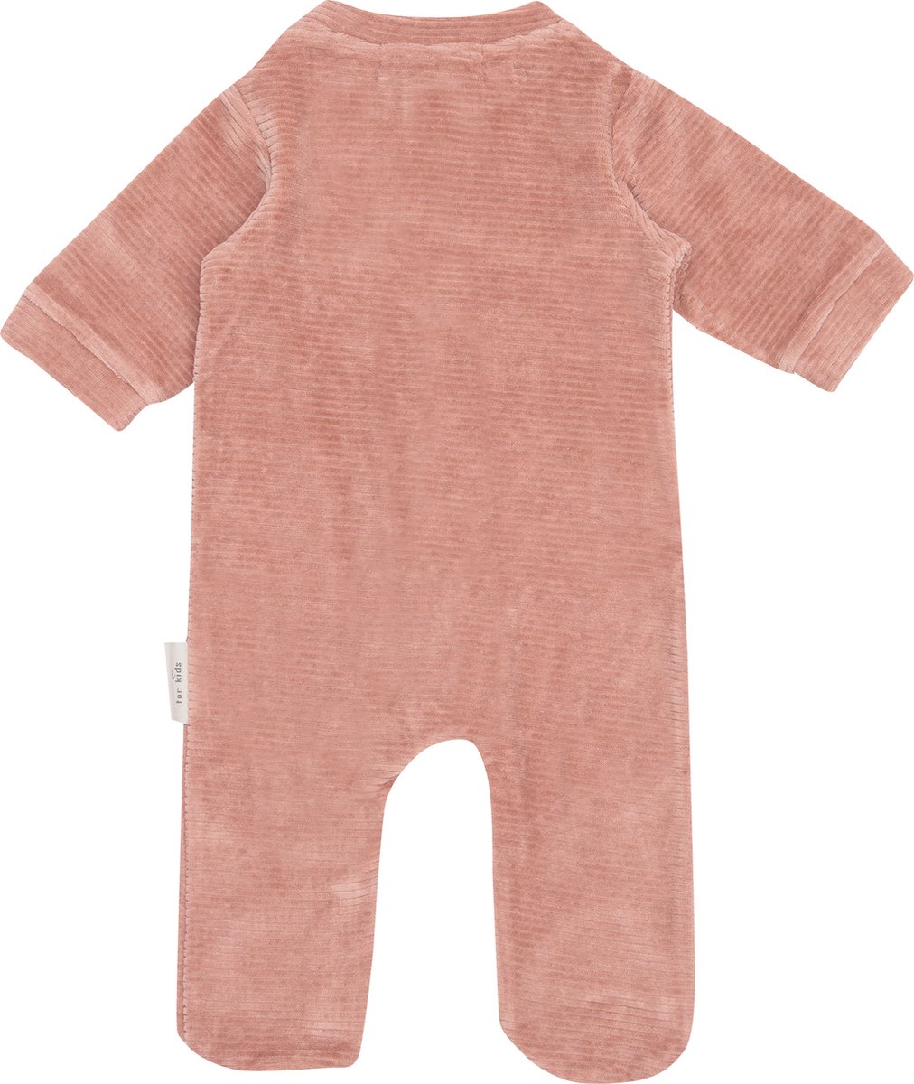 Boxpakje 50/56 Dusty pink velvet rib