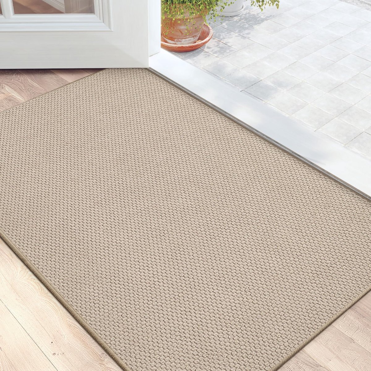 Goodivery ® Hoogwaardige Absorberende Deurmat voor Binnen en Buiten, Antislip, Gemakkelijk Schoon te Maken, 61 x 92 cm