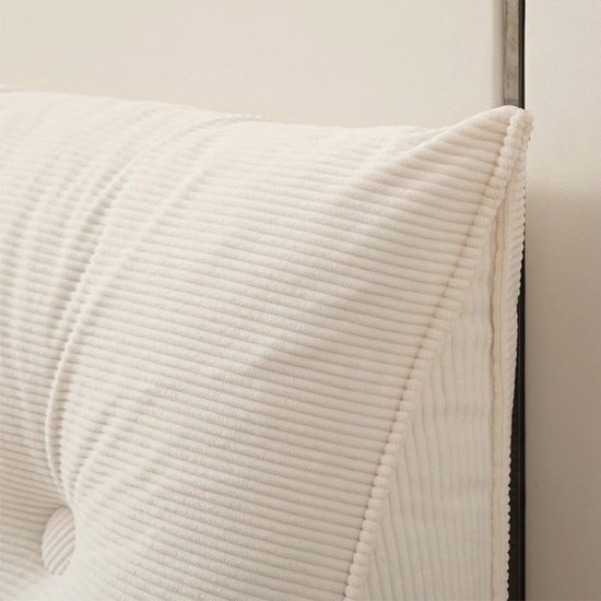 Driehoekig wigkussen Positionering Ondersteuning Lezen Rugleuningkussen, Hoofdbordsteunkussen, Bedhoofdkussen (B 120cm