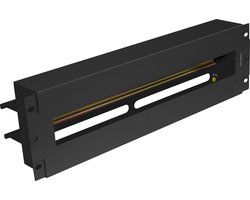 Lanberg - 3U 19" DIN TS-35 AK-VDP103-B Zwart elektrisch verdeelpaneel