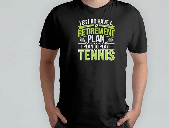 Retirement Tennis - T Shirt - TennisLife - LoveTennis - TennisCommunity - TennisTime - TennisLeven - HouVanTennis - TennisTijd