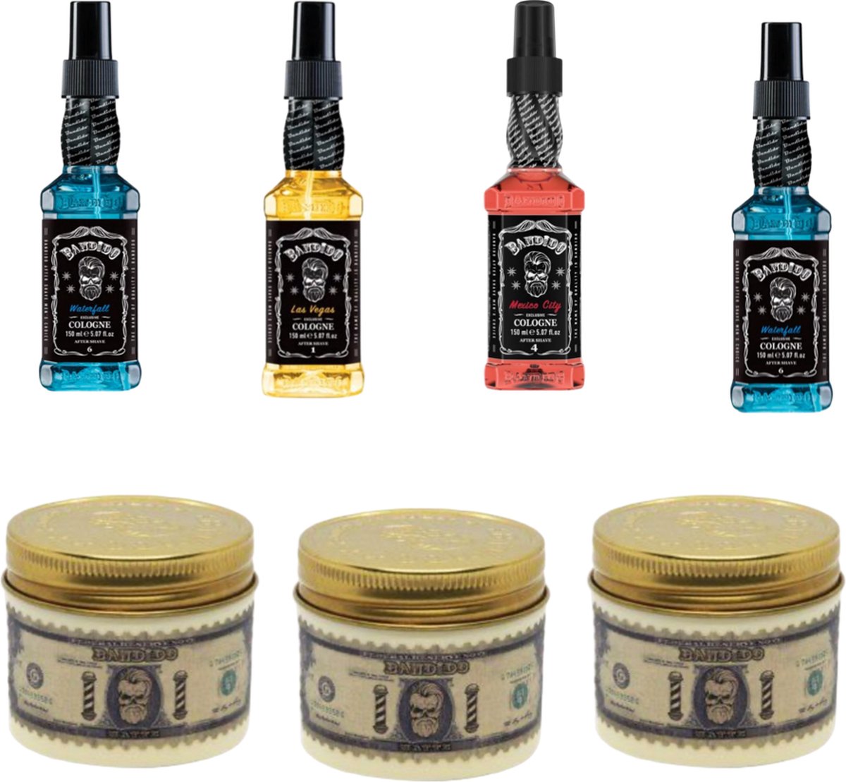 Goedkoopste Bandido Aftershave Cologne Waterfall 2 Stuks 150ml 2X Cologne GRATIS