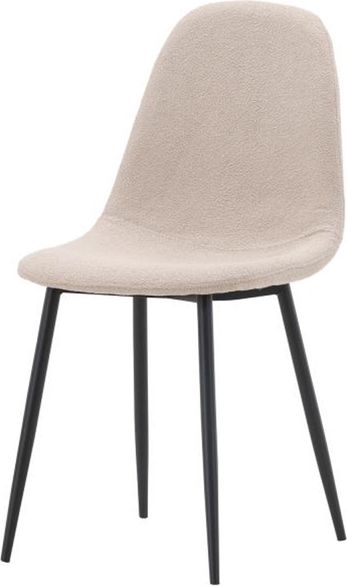 Svea - Selo eetkamerstoel - boucle - beige