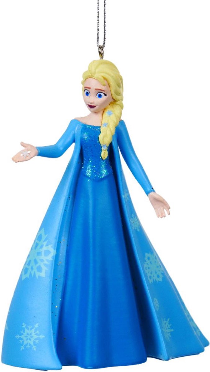 Disney - 3D Ornament Elsa 7x6x9,5 cm kerstornament