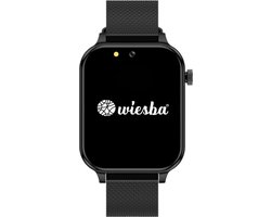 Wiesba WB75S - GPS Horloge Senior - Smartwatch voor Ouderen - Persoonlijke alarmen - alarm horloge ouderen - GPS Horloge Alzheimer - Valdetectie - Personenalarmering met SOS knop Alarmknop