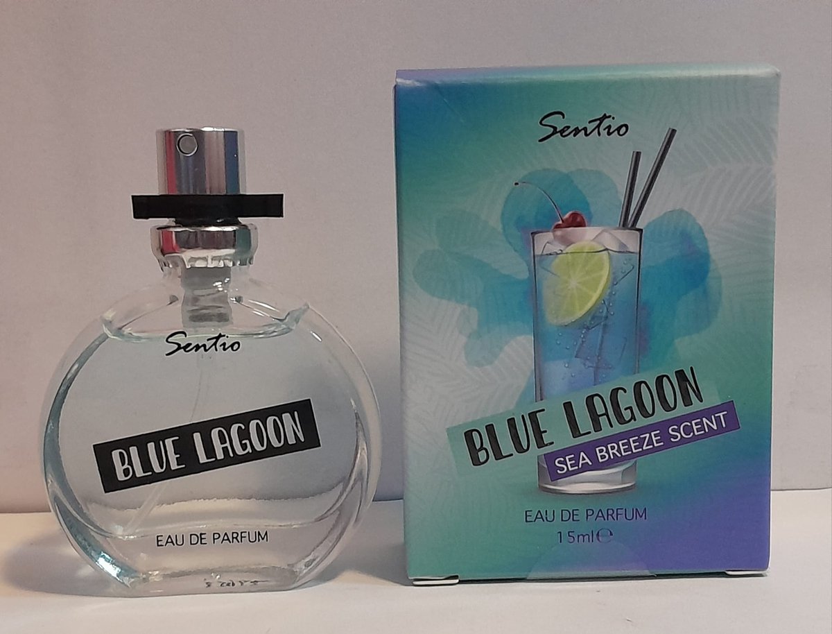 Goedkoopste Sentio Miniparfum Cocktail - BLUE LAGOON - Eau de parfum For Her 15ml