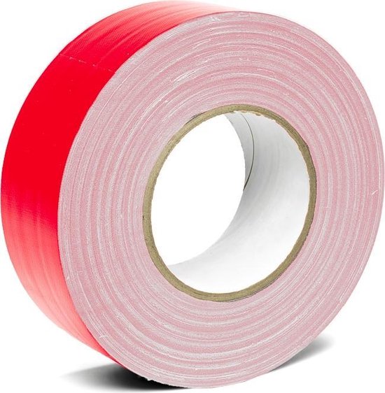 Duct tape Nichiban Rood 50mm x 50m per rol